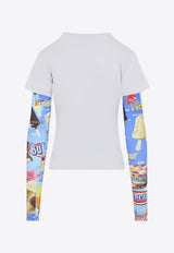 Double Long-Sleeved T-shirt