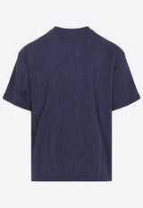 Paisley Jacquard T-shirt