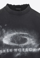 Crayon Loop Faded T-shirt