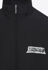Masking Tape Logo Zip-Up Jacket