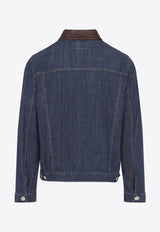 Leather and Denim Jacket