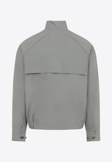 Stand-Collar Zip-Up Jacket