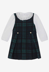 Polo Ralph Lauren Kids Baby Girls Tartan Check Dress Green 310978928001CO/R_POLOR-BP