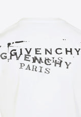 Logo Stamped Print T-shirt