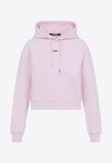 Hooded Sweatshirt with Logo-Label