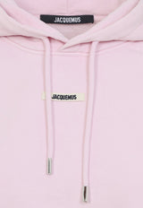 Hooded Sweatshirt with Logo-Label