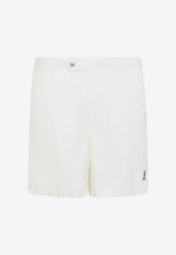 Swim Shorts with Embroidered-Logo
