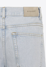 Straight-Leg Overwashed Jeans