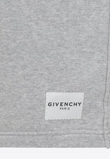 Track Shorts with Logo-Patch