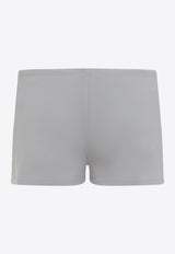 Logo-Embroidered Mini Shorts