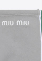 Logo-Embroidered Mini Shorts