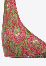 Paisley-Print Bikini Set