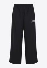 Track Pants with Logo-Lettering
