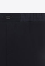 Wool-Blend Track Pants