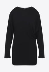 The Mistral Asymmetric Mini Dress