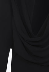 The Mistral Asymmetric Mini Dress