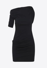 The Drapeado Asymmetric Mini Dress