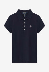 Polo Ralph Lauren Kids Girls Pony Polo T-shirt Navy 313573242008PL/S_POLOR-RN