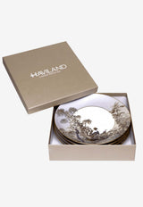 Haviland Le Brésil Dessert Plates Gift Set - Set of 4 Multicolor 31855 511 1021 C4