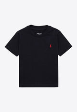 Polo Ralph Lauren Kids Babies Logo Embroidered T-shirt Blue 320832904035CO/Q_POLOR-CN