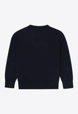 Polo Ralph Lauren Kids Boys Logo Embroidered Sweater Navy 322799887031CO/Q_POLOR-RL