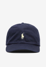 Polo Ralph Lauren Kids Boys Embroidered Pony Baseball Cap Blue 323552489004UCO/S_POLOR-NN