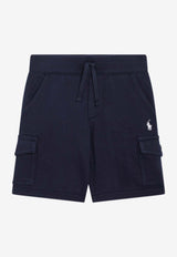 Polo Ralph Lauren Kids Boys Logo-Embroidered Shorts Blue 323958158002CO/S_POLOR-NN