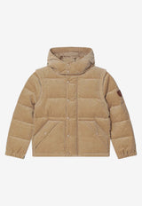 Polo Ralph Lauren Kids Boys Convertible Corduroy Puffer Jacket Beige 323978448003PL/R_POLOR-VK