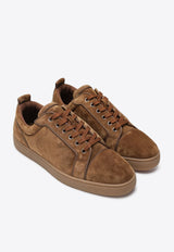 Christian Louboutin Louis Junior Suede Sneakers Brown 3240426VEL_LOUBO-7213