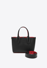Christian Louboutin Mini Leather Cabata Tote Bag Black 3255086LE/S_LOUBO-B078