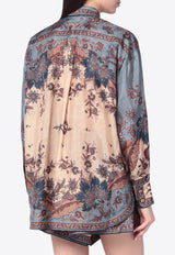 Zimmermann Ascension Floral Print Shirt Multicolor 3498TSS253SI/R_ZIMM-BC