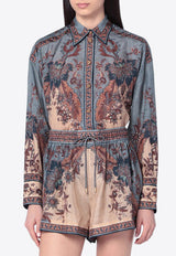 Zimmermann Ascension Floral Print Shirt Multicolor 3498TSS253SI/R_ZIMM-BC