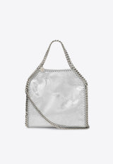 Stella McCartney Mini Falabella Faux Leather Shoulder Bag Silver 371223WP0301/S_STELL-8101