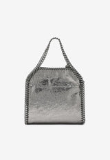 Stella McCartney Mini Falabella Metallic Shoulder Bag Gray 371223WP0587/R_STELL-1113