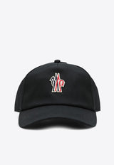 Moncler Grenoble Logo Embroidered Baseball Cap Black 3B0000104863/S_MONGR-999