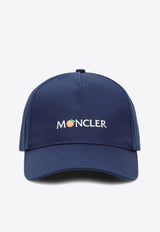 Moncler X Gilga Farm By Donald Glover Logo Baseball Cap Navy 3B000060U082/R_MONGE-75B