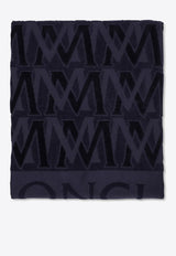 Moncler Monogram Jacquard Beach Towel Blue 3D000-040U347/O_MONCL-742