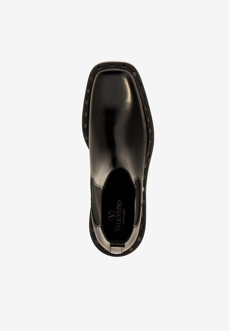 Valentino Rockstud M-way Ankle Boots 3Y2S0H08PMA 0NO Black