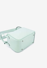 Mini Lindy 20 in Vert Peppermint Swift Palladium Hardware