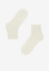 FALKE Bedsock Ribbed Slipper Socks Off-white 46416_OFF-WHITE