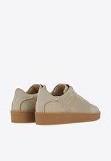Canali Nuvola Knitted Low-Top Sneakers Beige 491215-re01109-305_Beige - 710