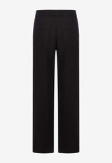 Valentino Logo Track Pants 4V3RB0Q89UA 0NO Black