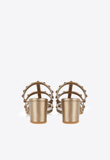 Valentino 60 Rockstud Leather Mules 4W2S0C47JXH S69