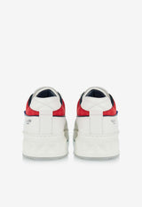 Valentino One Stud Low-Top Sneakers 4Y2S0E71PLM YCF White