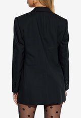 Single-Breasted Wool Blazer