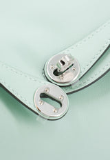 Mini Lindy 20 in Vert Peppermint Swift Palladium Hardware