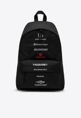 Balenciaga Explorer Logo-Printed Backpack 5032212AAVT/O_BALEN-1000