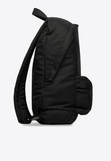 Balenciaga Explorer Logo Patch Backpack 5032212VZ37BLACK