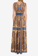 Zimmermann Mahon Waisted Printed Maxi Dress Multicolor 5514DSS263--DBPL
