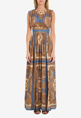Zimmermann Mahon Waisted Printed Maxi Dress Multicolor 5514DSS263--DBPL